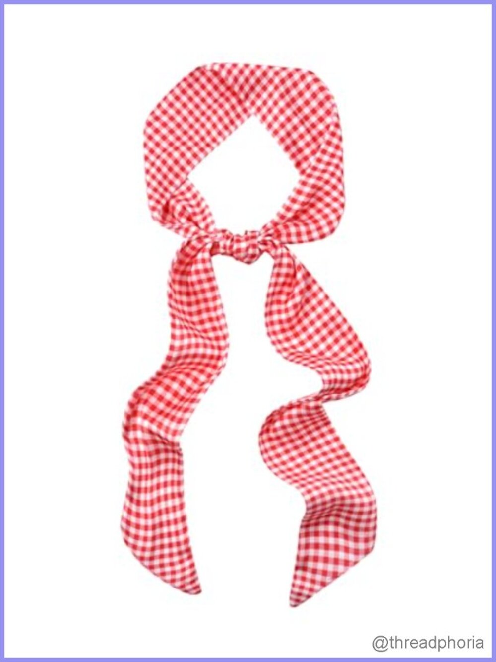 Silk Feel Polyester Skinny Scarf Hair Scarf Multiuse Bow Tie Scarf